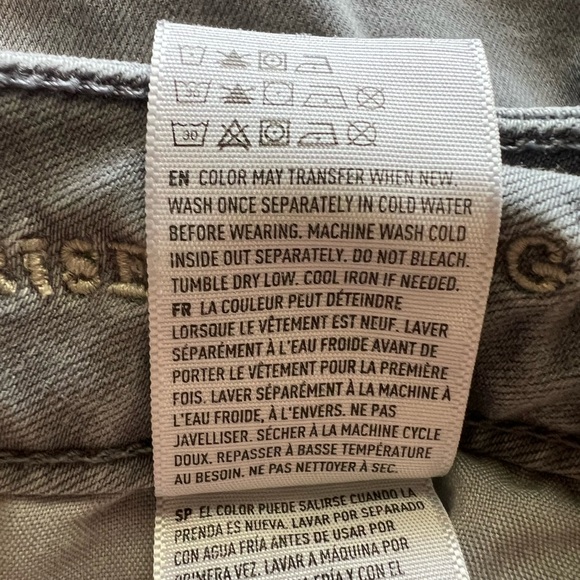 AEO Super Stretch X Distressed Hi-rise Jegging Gray Size 6 Jeans - Picture 10 of 11